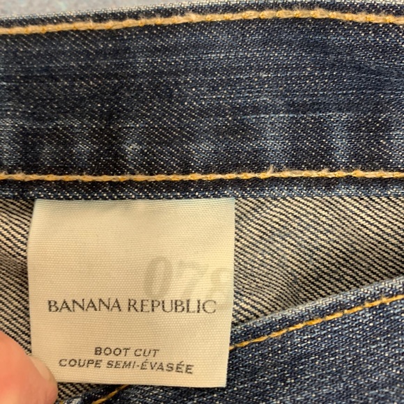 MENS Banana Republic jeans size 33 X 30 - Picture 2 of 5